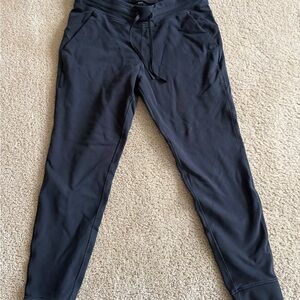 Lululemon Ready to Fleece Black Joggers